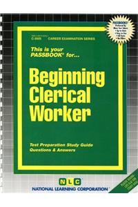 Beginning Clerical Worker