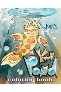 Joel's Geojumble Koi Pond Coloring Book