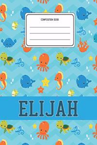 Composition Book Elijah