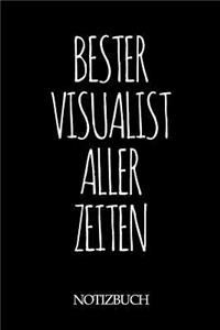 Bester Visualist Aller Zeiten Notizbuch