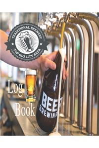 Traditional Brewery Top Quality Beer Log Book