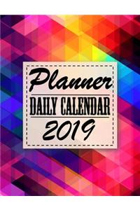 Planner Daily Calendar 2019