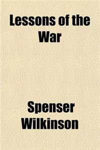 Lessons of the War