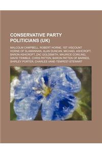 Conservative Party Politicians (UK)