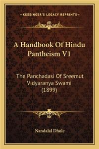 Handbook of Hindu Pantheism V1