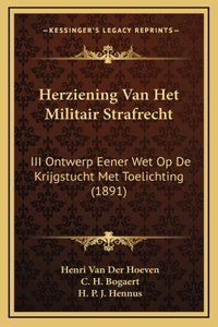 Herziening Van Het Militair Strafrecht