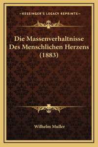 Die Massenverhaltnisse Des Menschlichen Herzens (1883)