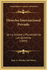 Derecho Internacional Privado