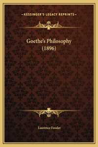 Goethe's Philosophy (1896)