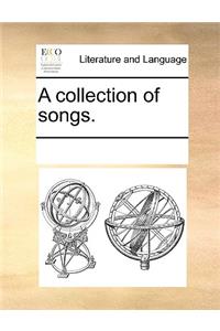 A collection of songs.