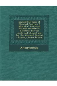 Standard Methods of Chemical Analysis