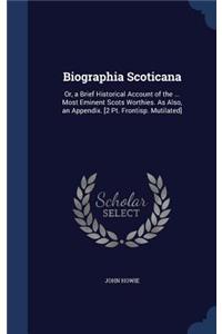 Biographia Scoticana