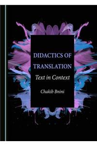 Didactics of Translation