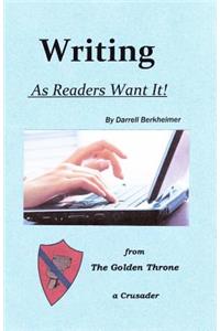 Writing -- As Readers Want It!