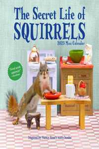 The Secret Life of Squirrels Mini Wall Calendar 2023