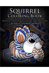 Squirrel Coloring Book