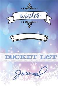 Winter Bucket List Journal