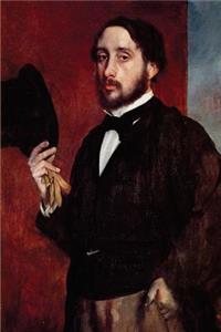 ''Self Portrait Saluting'' by Edgar Degas - 1866