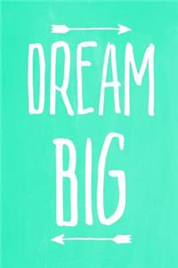 Pastel Chalkboard Journal - Dream Big (Green)