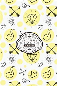 Address Book Dreamcatcher: Little Glow Diamond Seamless Classic Address Book - Pocket Size (6x9 Inches)