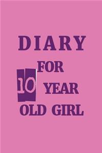 Diary For 10 Year Old Girl