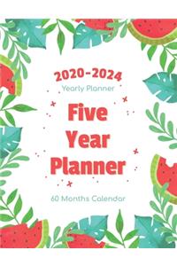 2020-2024 Five Year Planner