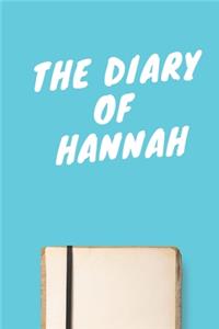 The Diary Of Hannah A beautiful personalized