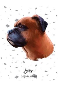 Boxer 2020 Planner: Dated Weekly Diary With To Do Notes & Dog Quotes