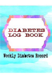 Diabetic Journal Log Book