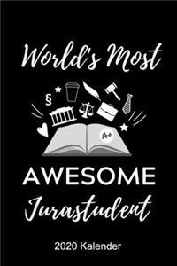 World's Most Awesome Anwalt 2020 Kalender