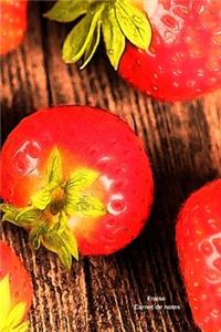 Fraise Carnet de notes