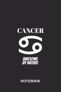 Cancer Awesome by Nature Notebook