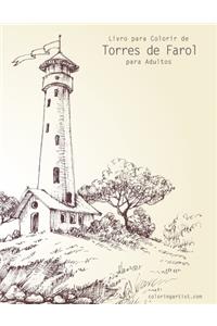 Livro para Colorir de Torres de Farol para Adultos