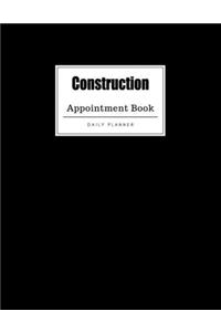 Construction Appointment Book