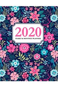 2020 Yearly and Monthly Planner