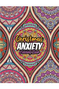 Christmas Anxiety Coloring Book