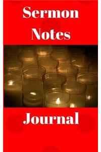 Sermon Notes Journal