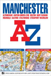Manchester A-Z Street Atlas (Paperback)