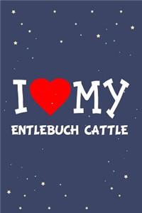I Love My Entlebuch Cattle Dog Breed Journal Notebook