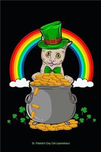 St. Patrick's Day Cat Leprechaun