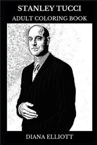 Stanley Tucci Adult Coloring Book