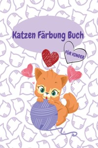 Katzen-Malbuch für Kinder