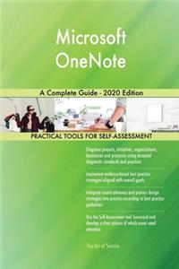 Microsoft OneNote A Complete Guide - 2020 Edition
