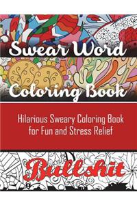 Swear Word Coloring Book