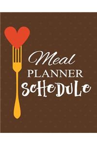 Meal Planner Schedule