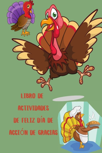 Libro de actividades de Feliz Día de Acción de Gracias