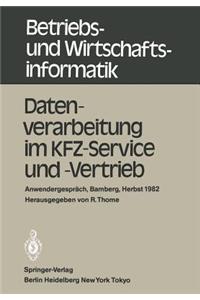 Datenverarbeitung im KFZ-Service und -Vertrieb