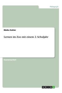 Lernen im Zoo mit einem 2. Schuljahr