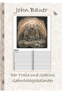 Trolle und Goblins Geburtstagskalender