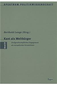 Kant ALS Weltburger